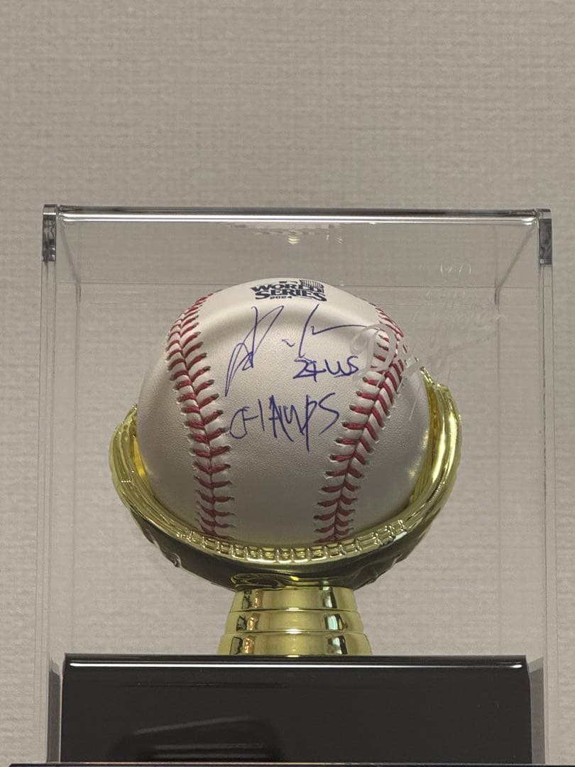 【直筆サインボール】山本由伸　2024