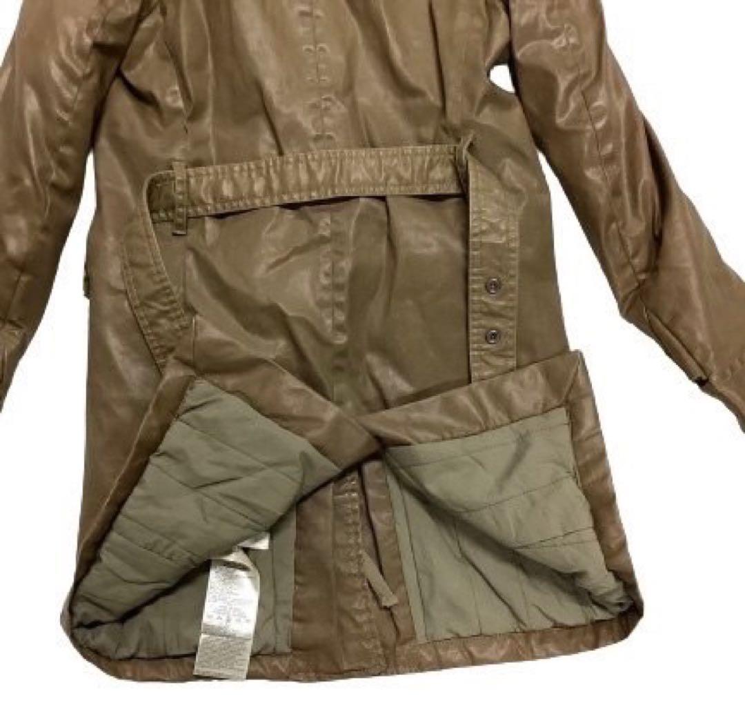 ディーゼル 00s archive M65型 ファーモッズコート ミリタリー光沢