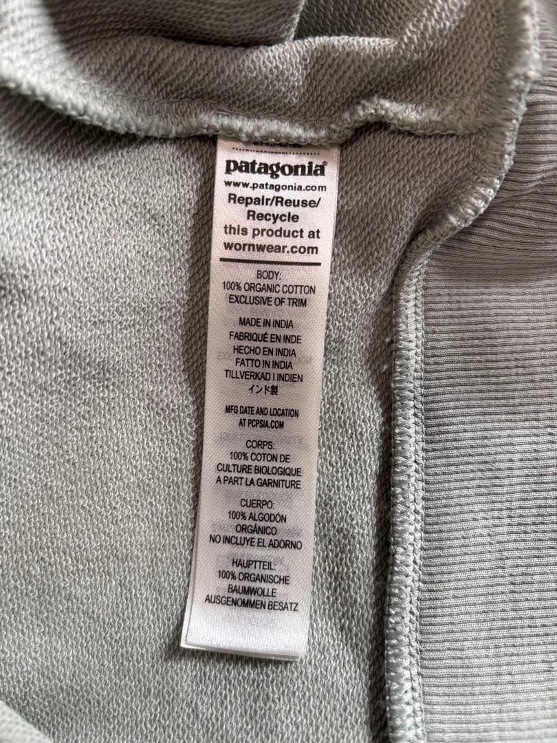 【美品】Patagonia OrganicCertifiedCottonフーディ