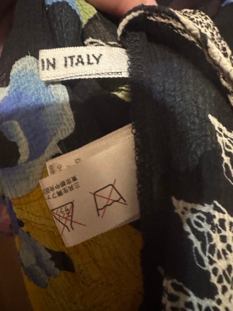 LEONARD 花柄シルクチュニック 38