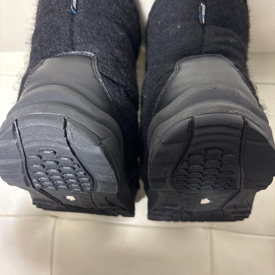 THE NORTH　FACE 防水ウール ブーツ ヌプシ　ブーティ 黒　ブラック