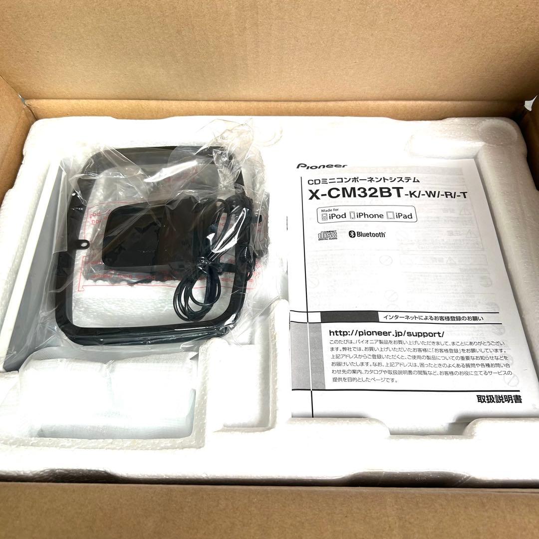 18782Pioneer X-CM32BT-W Bluetooth搭載機