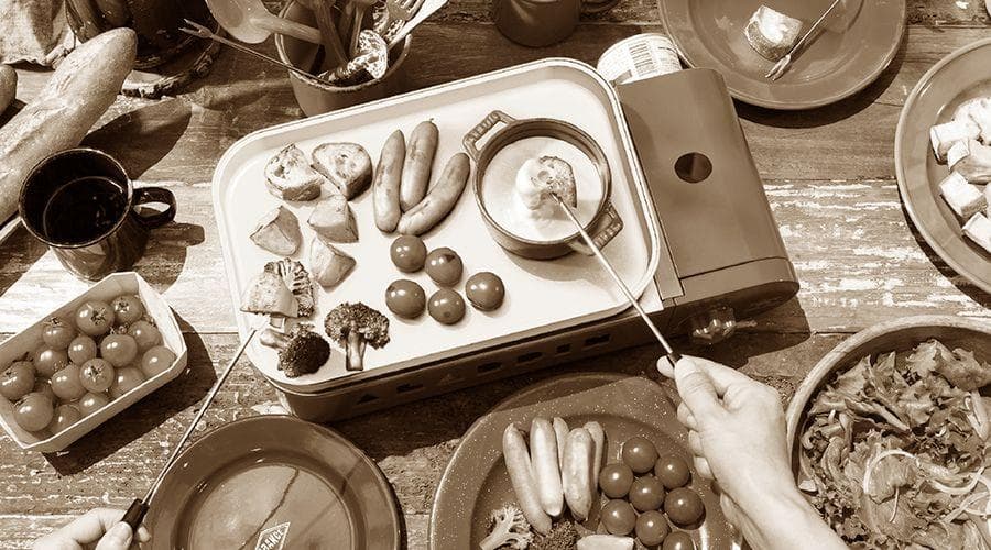 新品 アラジン SAG-RS21B ポータブル ガス ホットプレート 黄 ④