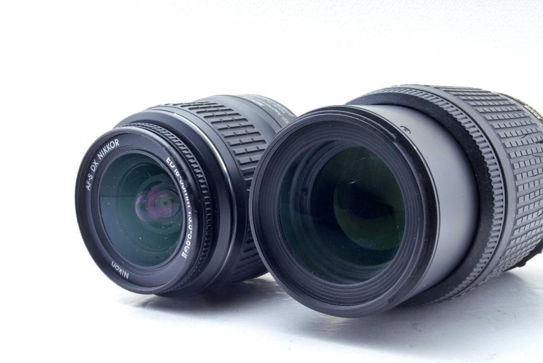 Nikon D40X ダブルレンズセット 初心者 一眼レフ安心　連写性能搭載