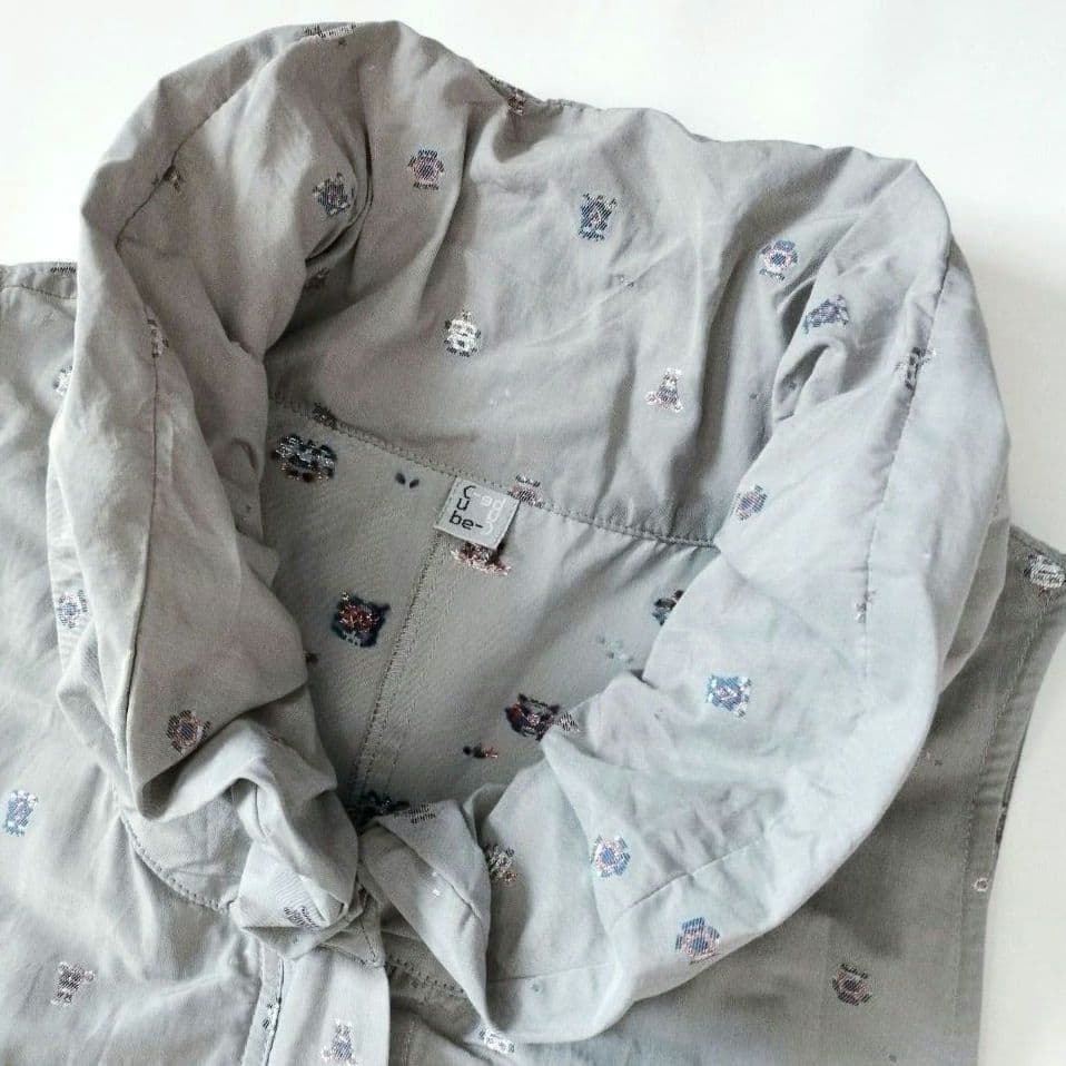 センソユニコ Cube-Cube✨ロング ベスト チュニック ラメ刺繍入り