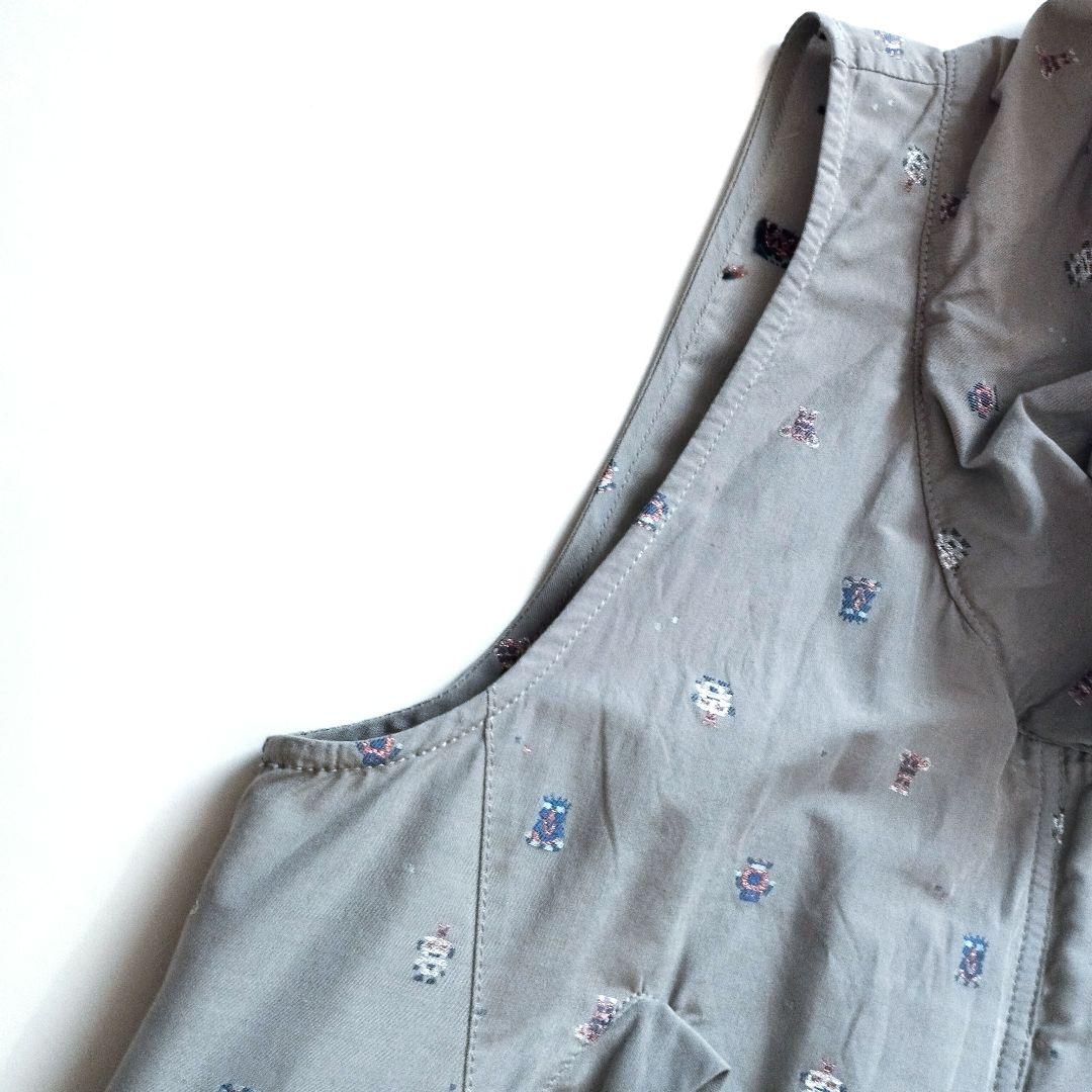 センソユニコ Cube-Cube✨ロング ベスト チュニック ラメ刺繍入り