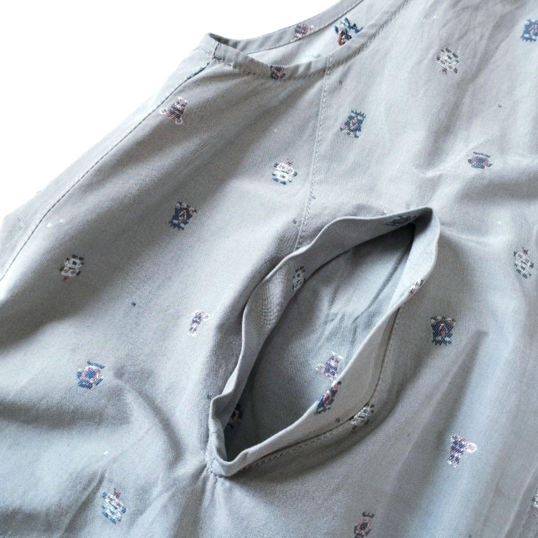 センソユニコ Cube-Cube✨ロング ベスト チュニック ラメ刺繍入り