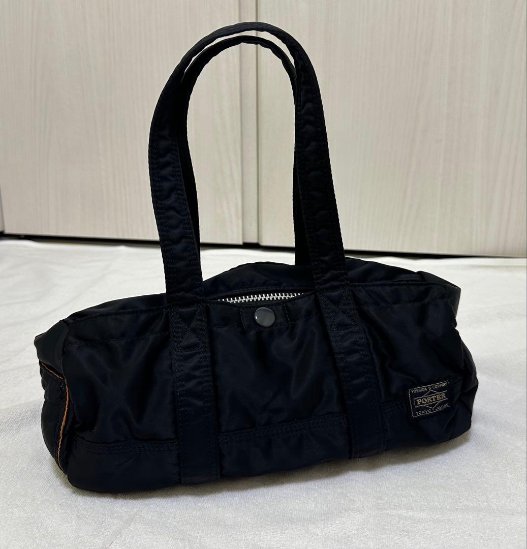 PORTER タンカー　ミニボストン　S ブラック　ダッフルバッグ　男女兼用