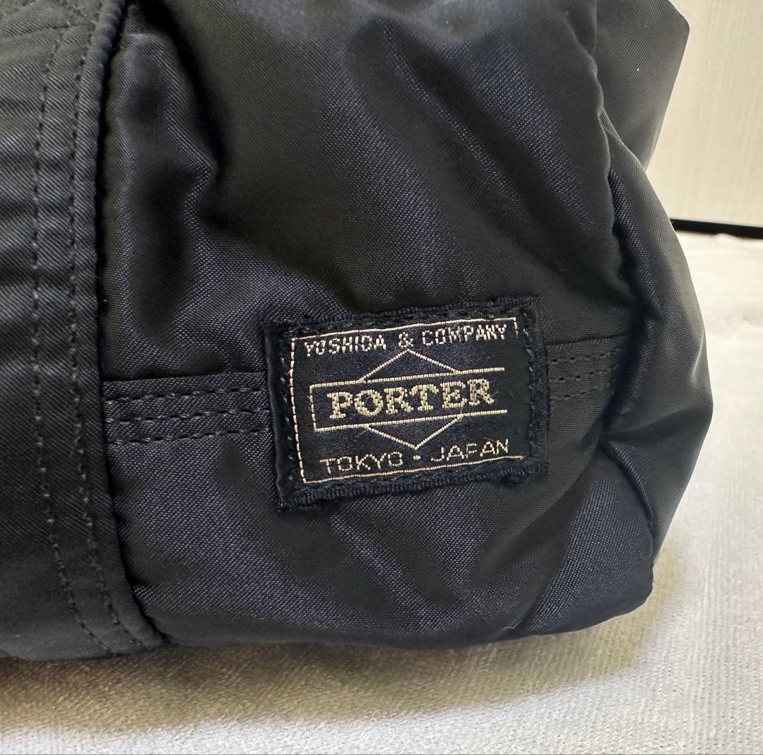 PORTER タンカー　ミニボストン　S ブラック　ダッフルバッグ　男女兼用