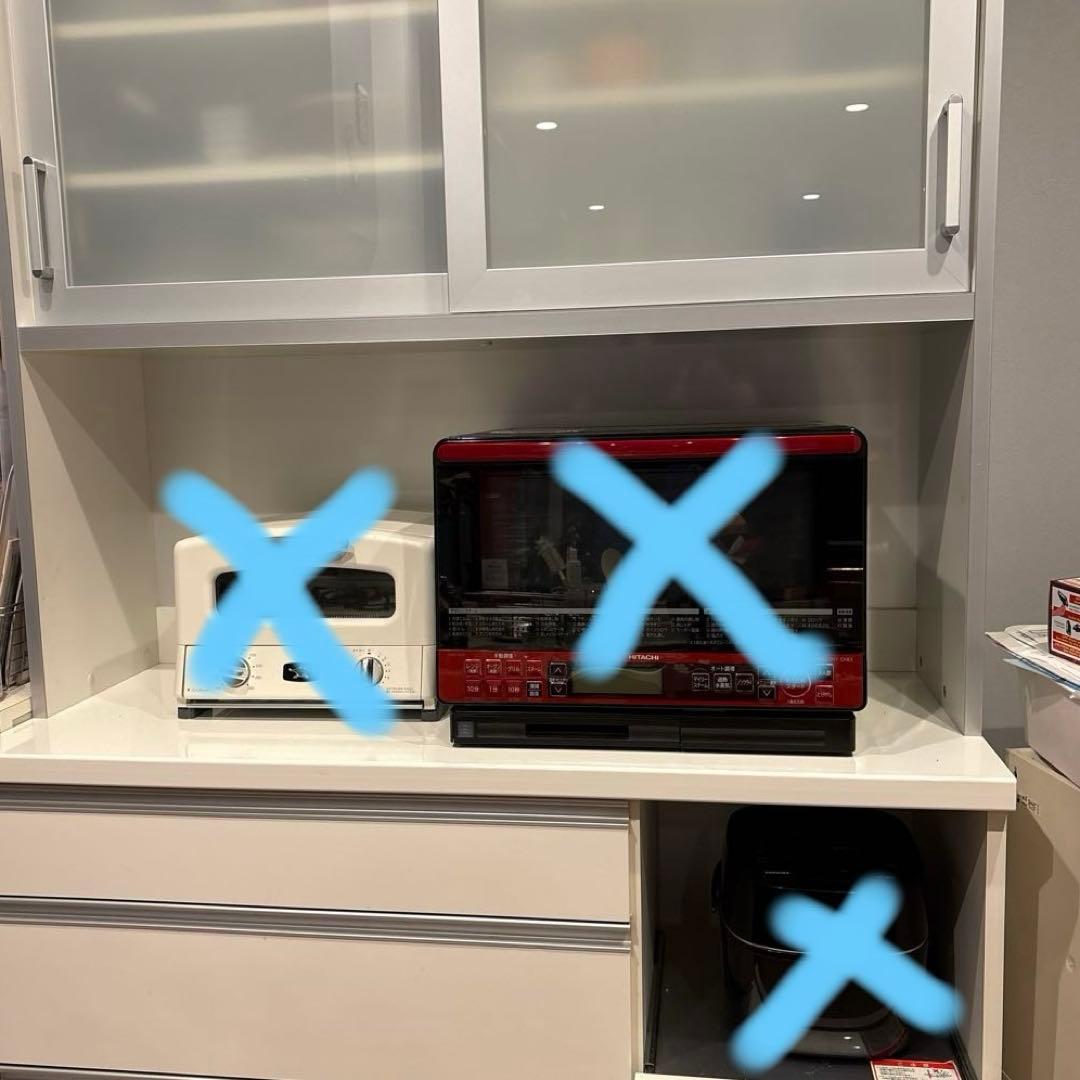 訳あり　食器棚　②下棚のみ