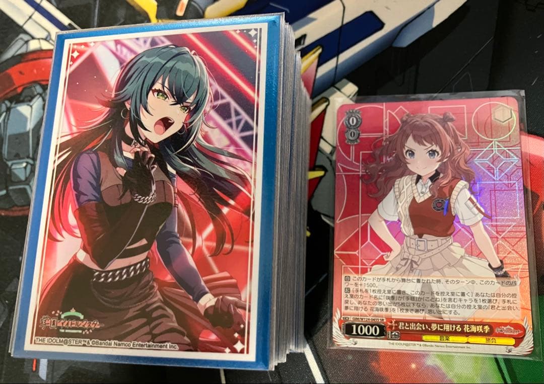 ヴァイスシュヴァルツ 学園アイドルマスター　デッキ サイン フルホイル フルレア