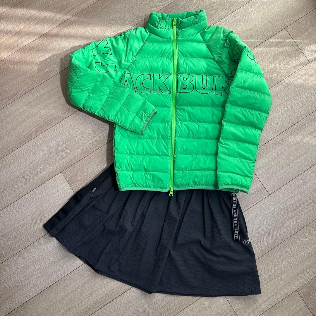 Jack Bunny!!（ジャックバニー）ナイロンタフタ 袋織 中綿ブルゾンS