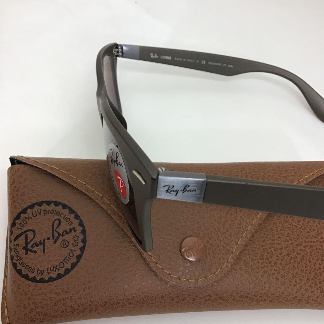 ❣️未使用品❣️レイバンRay-Ban 偏光サングラス ブラウン系　RB4195F