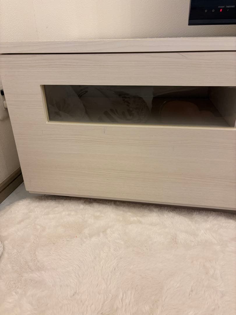 【最終価格、1月限定】Francfranc ホワイト テレビ台