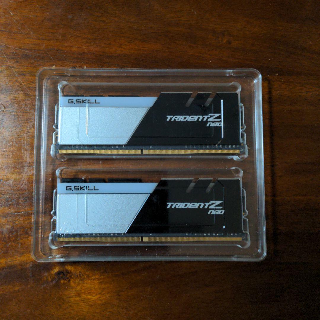 大幅値下げ美品 G.SKILL TridentZ Neo 16GB CL14
