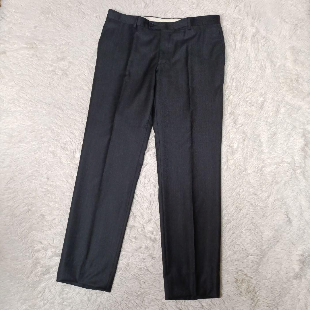 極美品■PAOLONI パオローニ イタリア製 セットアップ スーツ　グレー