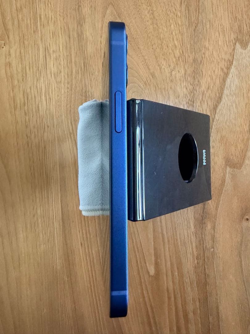 美品 iPhone 12 mini ブルー 64G 付属品未使用 箱、おまけ付き