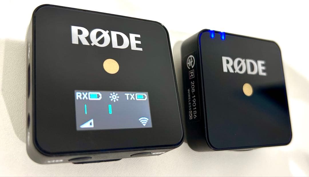 RODE WIRELESS GO ワイヤレスゴーマイク2セット&オプション付き
