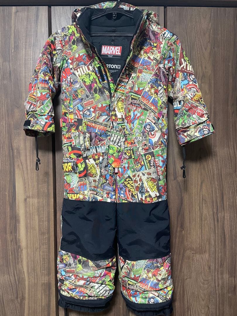 MARVEL BURTON キッズ用スノーウェア 4T⭐︎外遊び110〜120美品