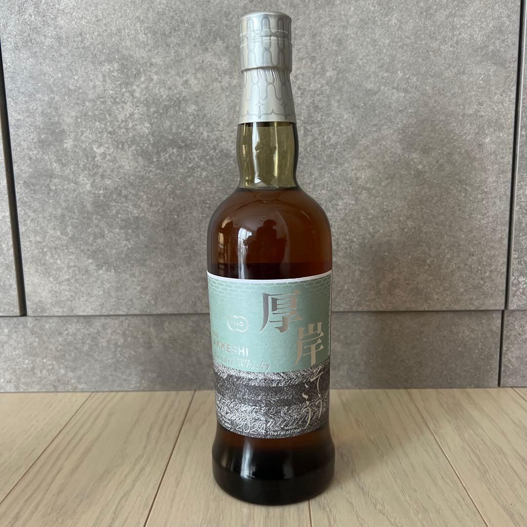 THE AKKESHI Whisky 700ml 48% 厚岸　霜降
