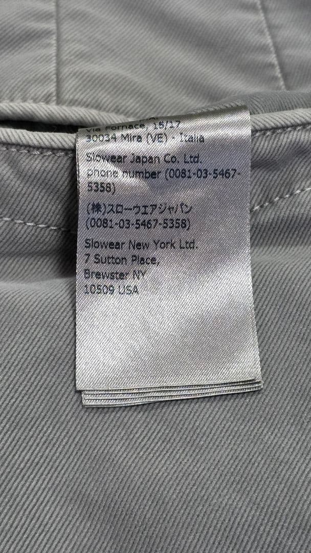 インコテックス　チノパンツ　100型　ライトグレー　秋冬　32サイズ　国内正規品