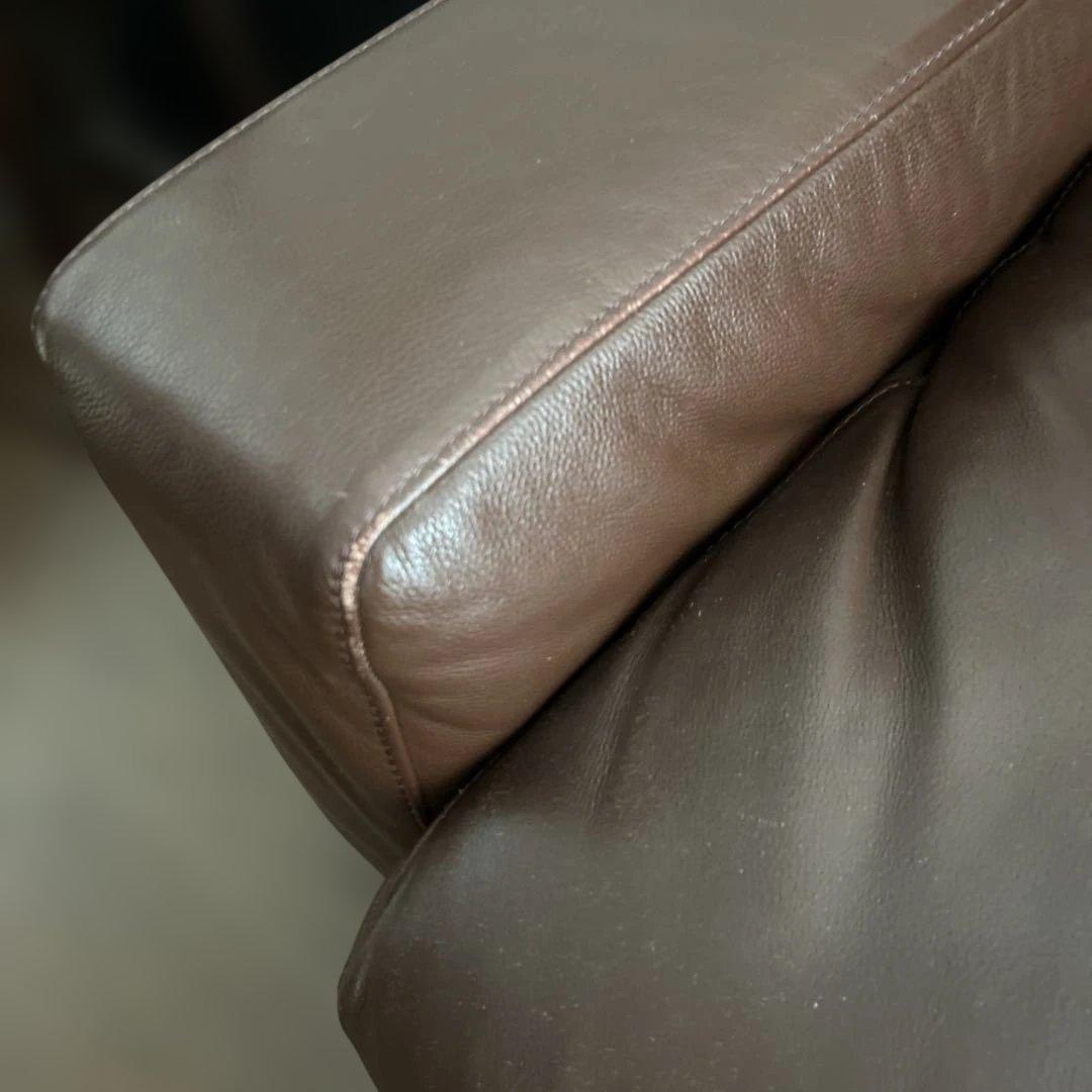無印良品　レザーソファ