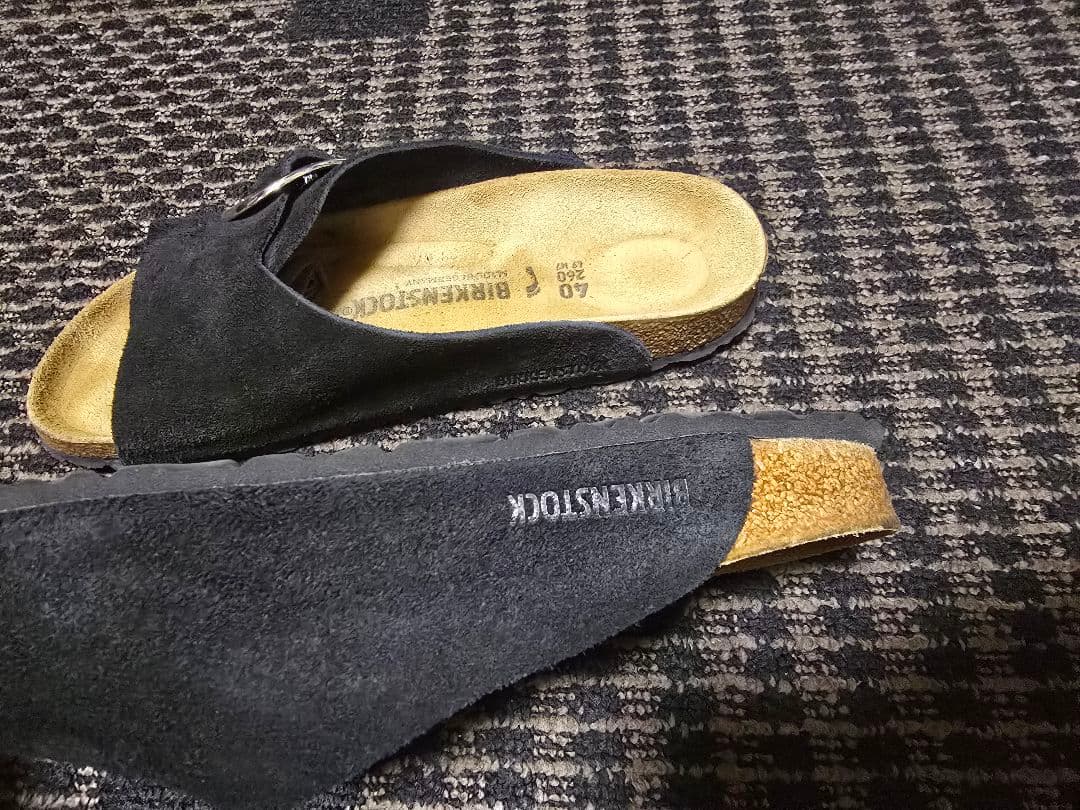 【完売品】ビルケンシュトック ビックバックル ユナイテッドアローズ 26スエード