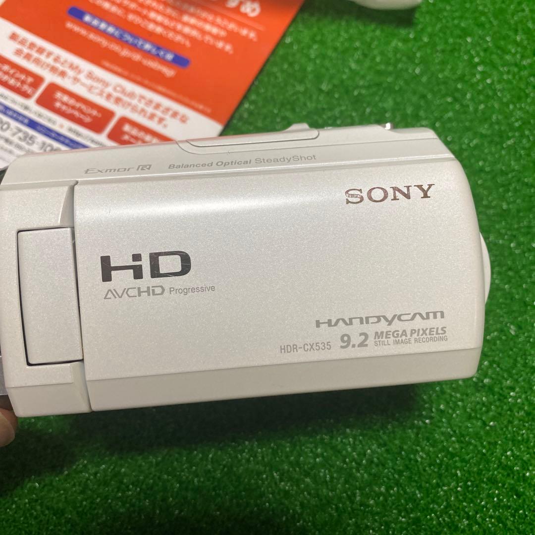 SONY HDR-CX535 ホワイト　箱付き