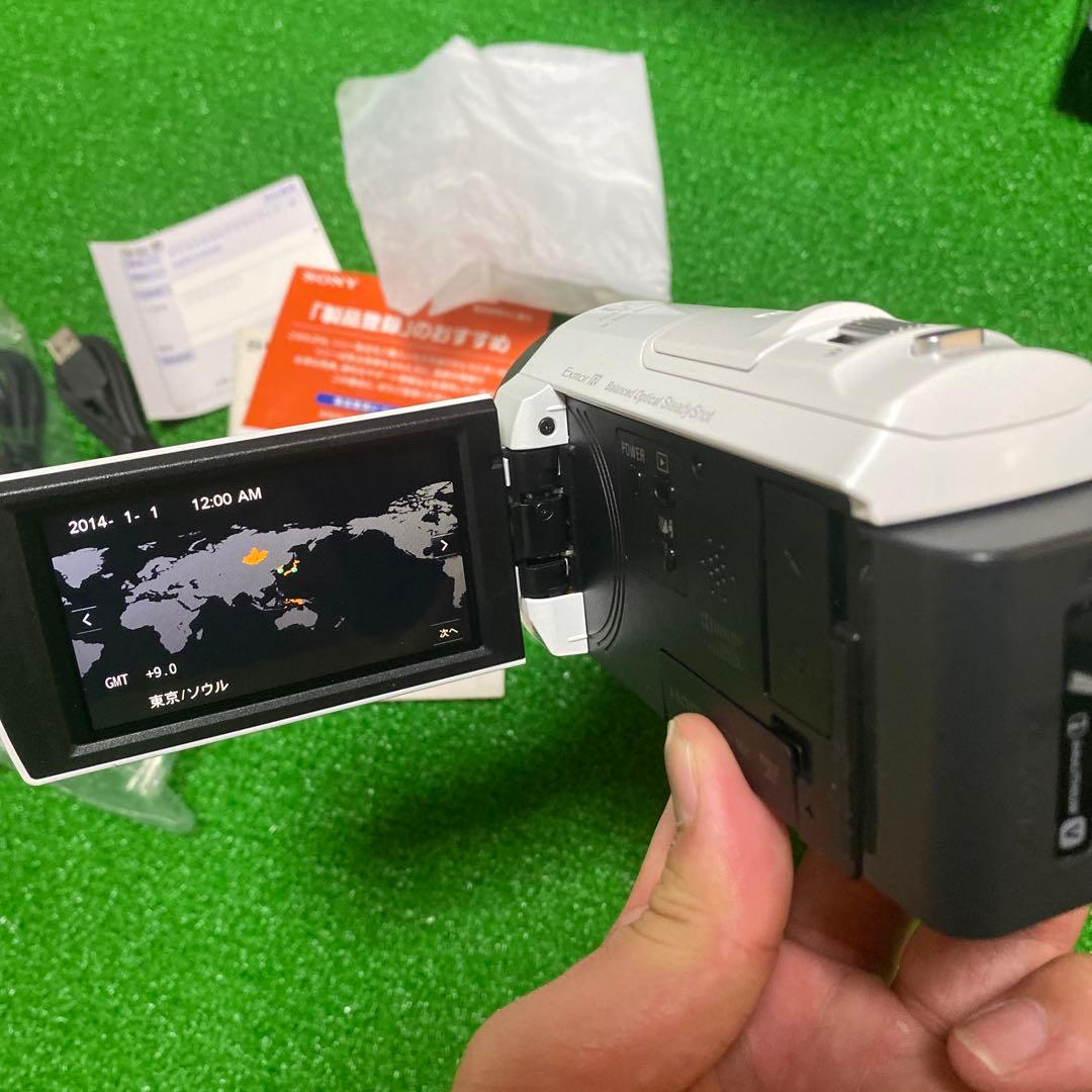 SONY HDR-CX535 ホワイト　箱付き