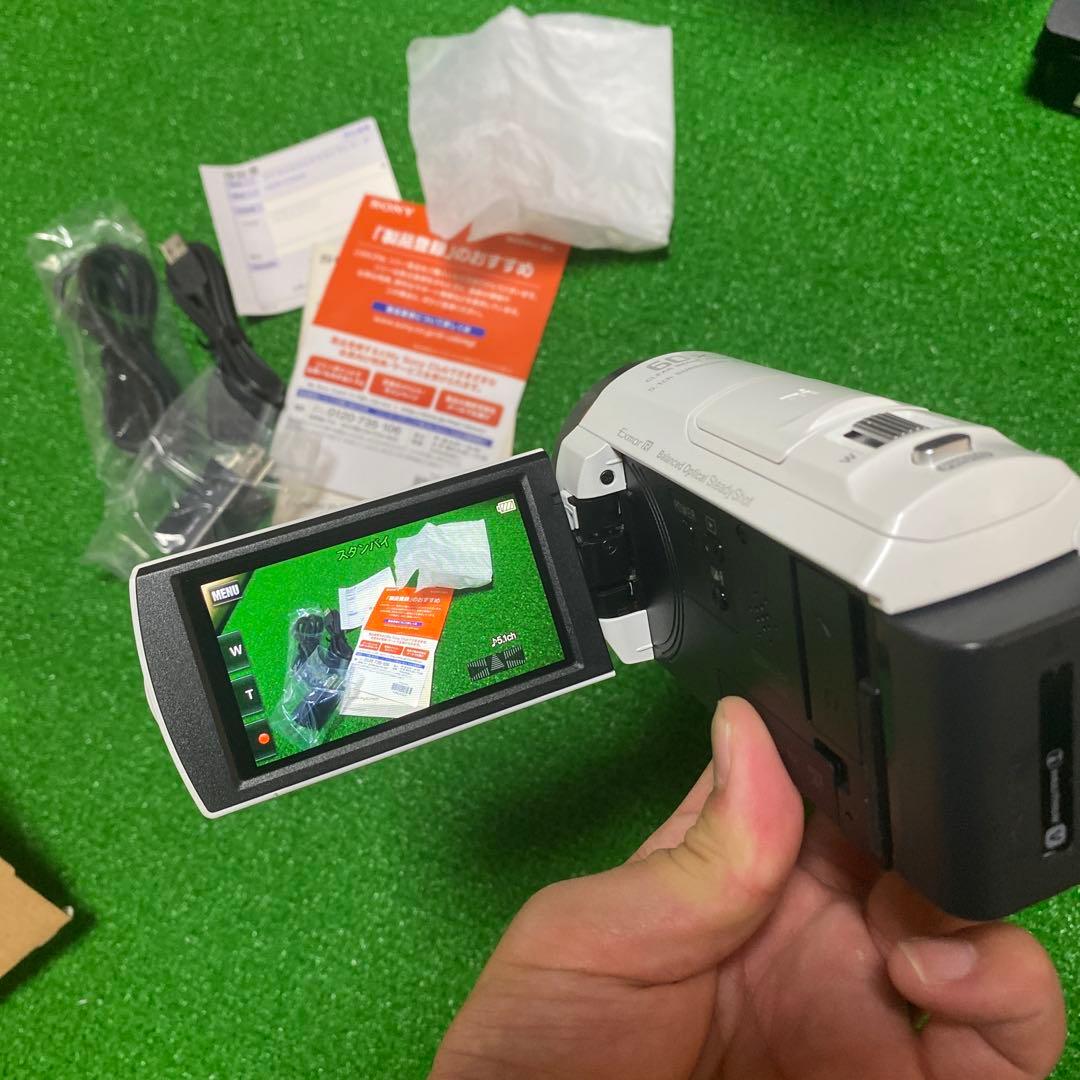 SONY HDR-CX535 ホワイト　箱付き