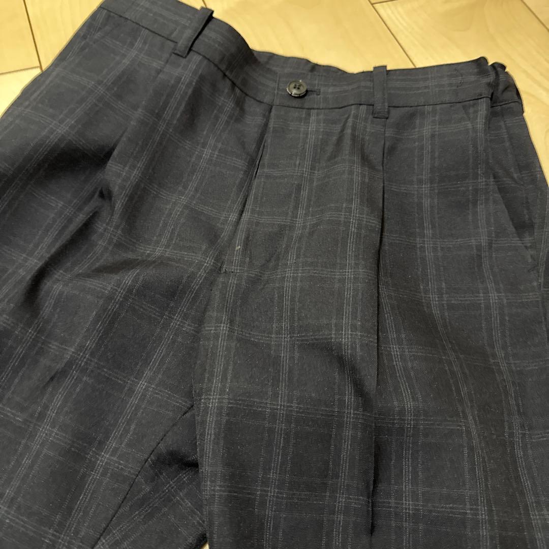 BEAMS DESIGN フォーマルスーツ ３ピーススーツ 卒業式 紺系 160