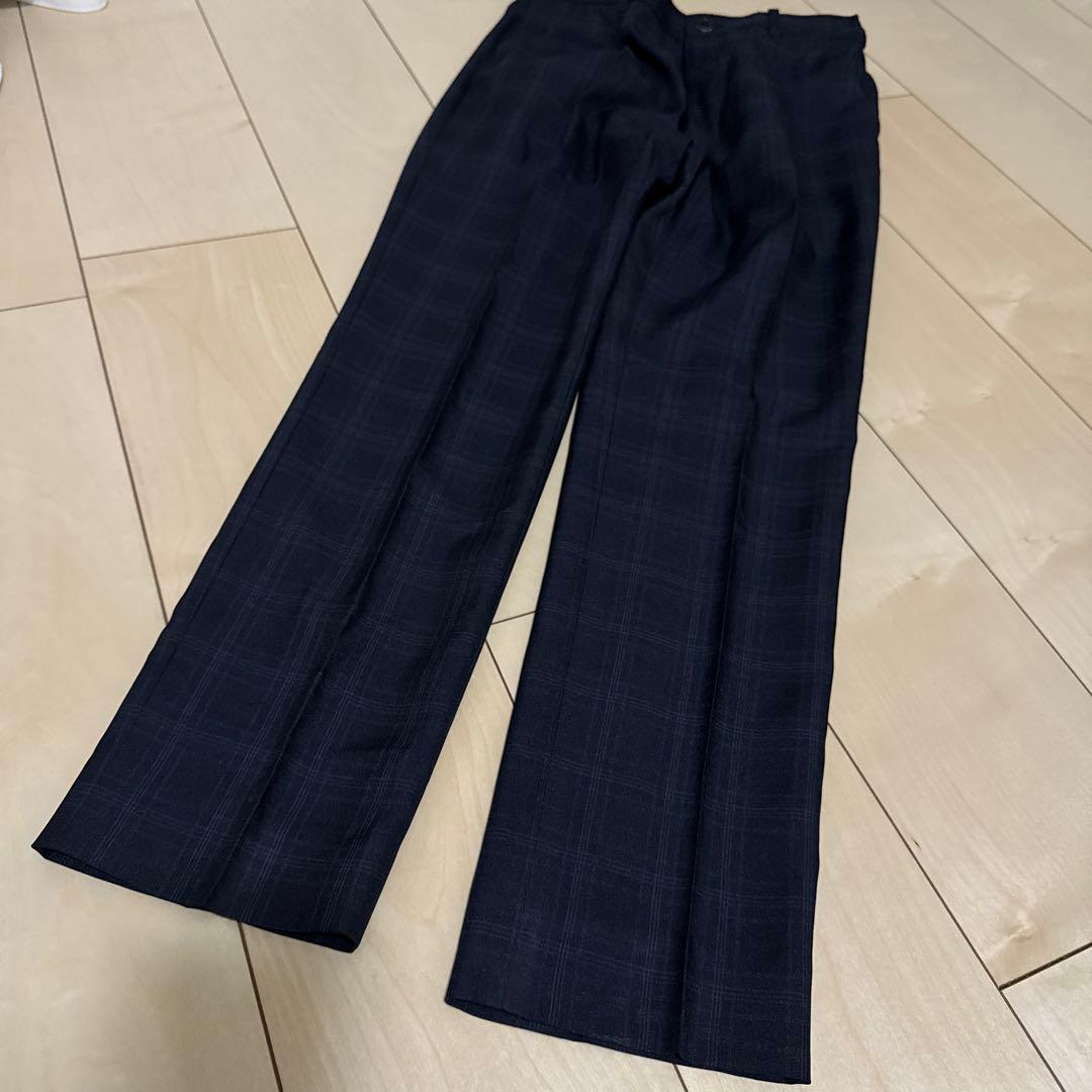 BEAMS DESIGN フォーマルスーツ ３ピーススーツ 卒業式 紺系 160