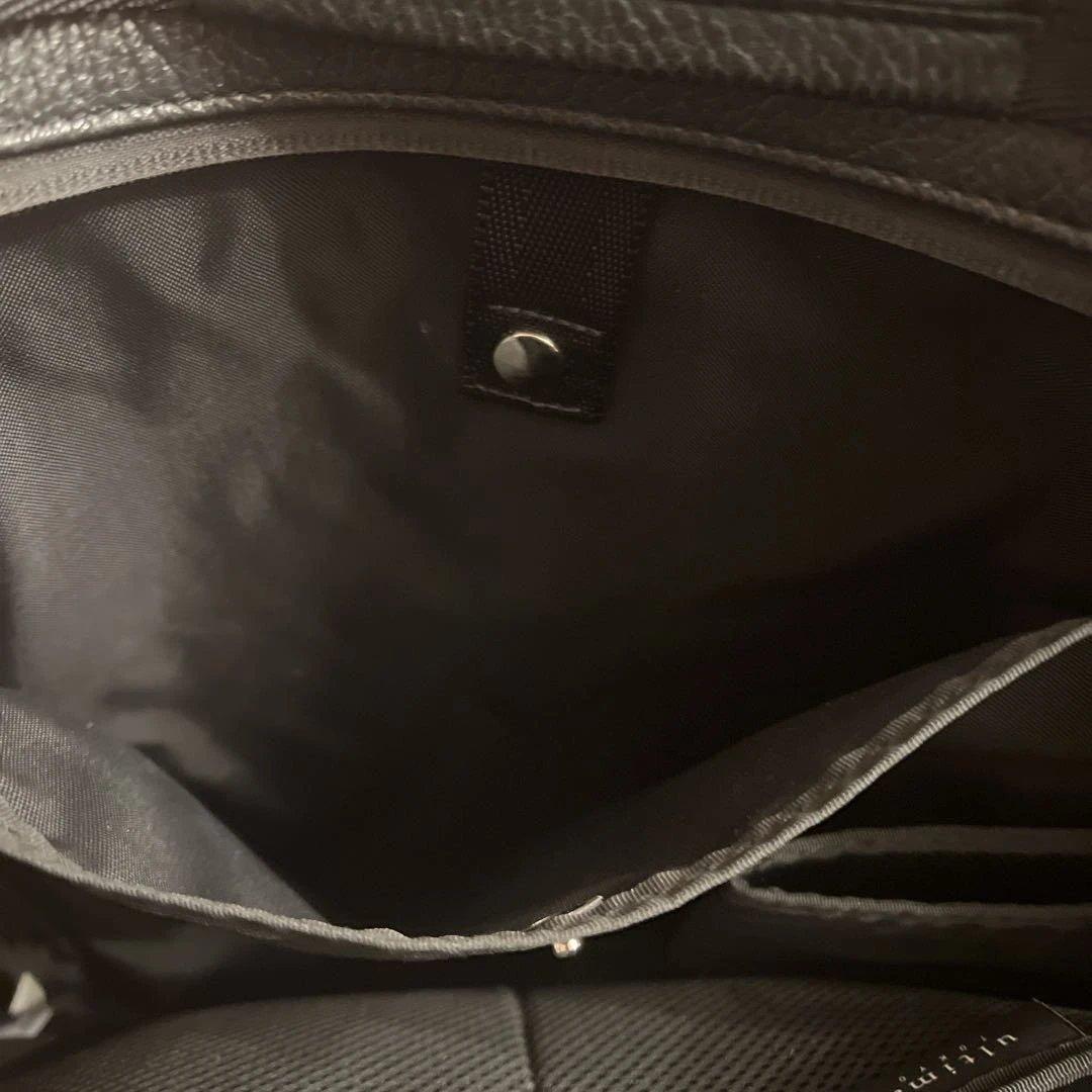 ultima 黒 レザー リュック