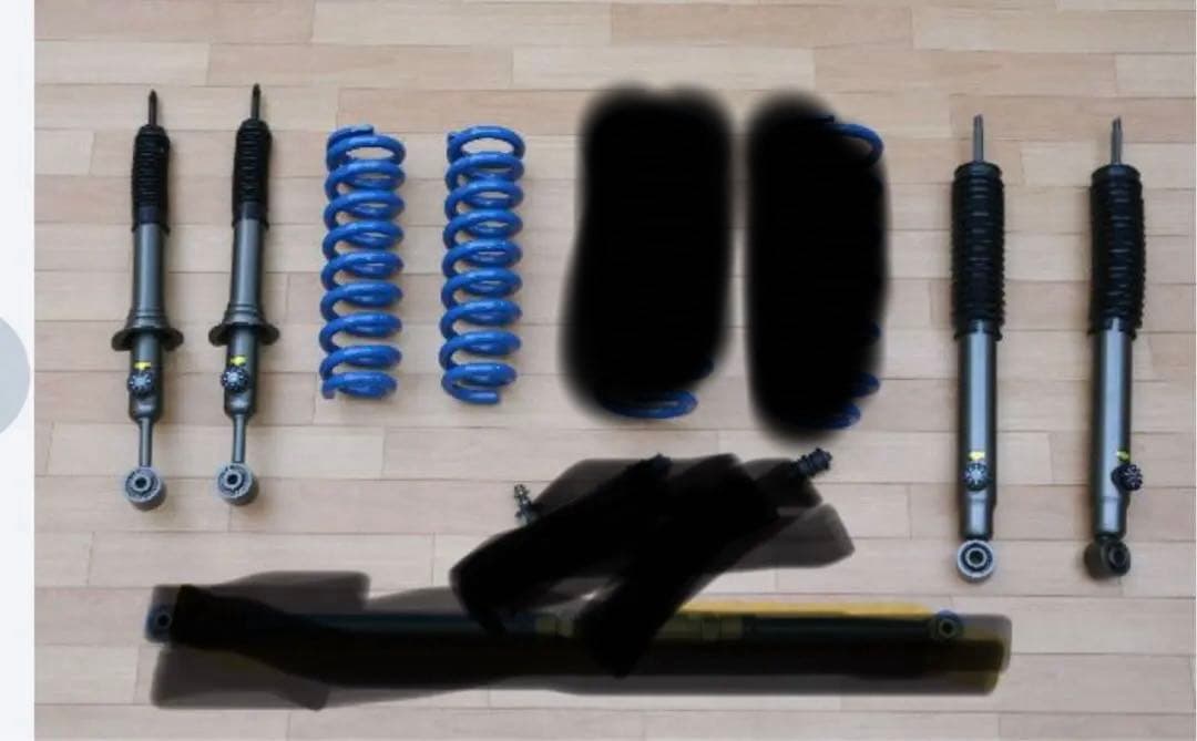 プラド150　ショック、3インチフロントコイル 別売り可能で