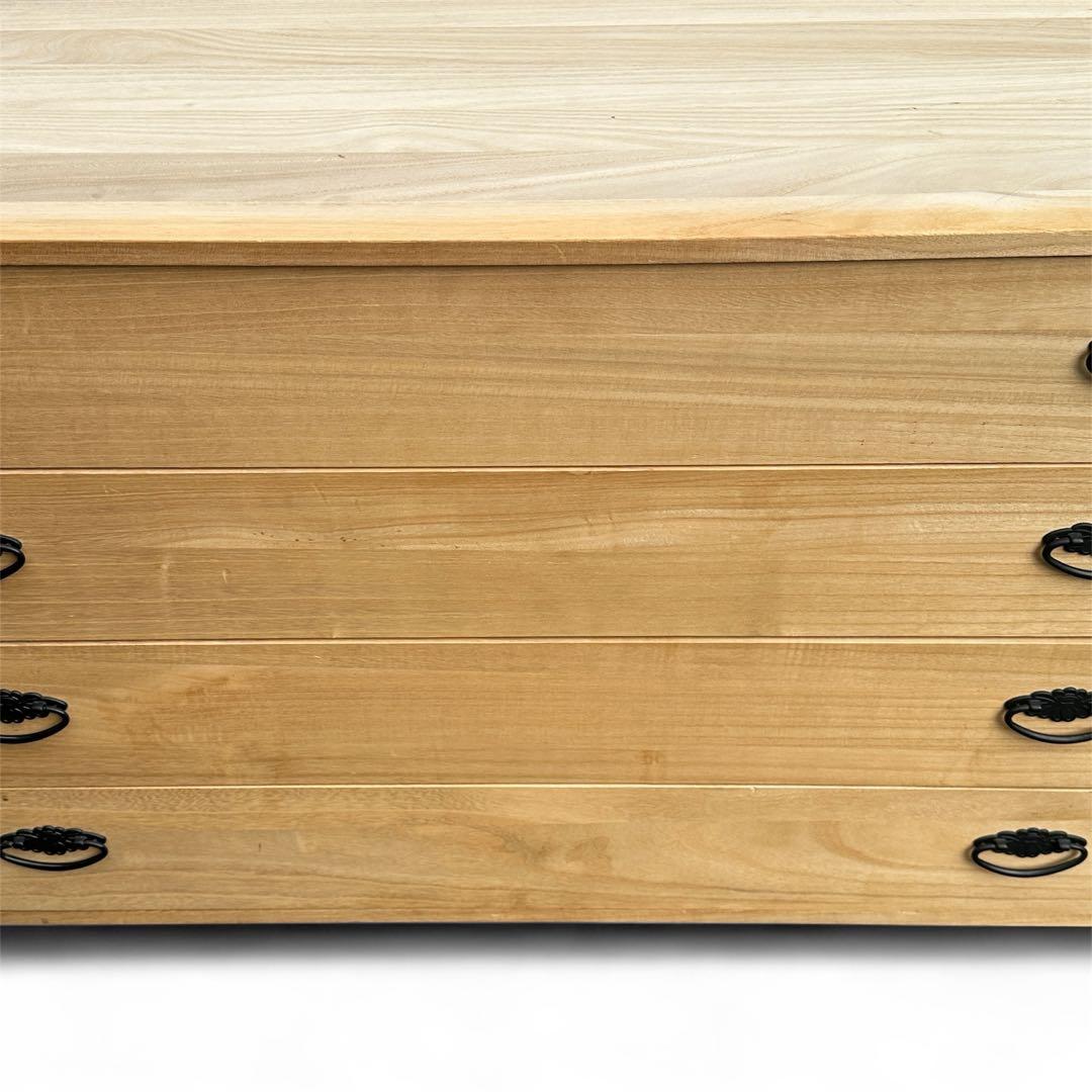 ハナコ様 2個セット 美品 天然桐 日本製 桐箪笥 マーゼルン 4段 衣装ケース