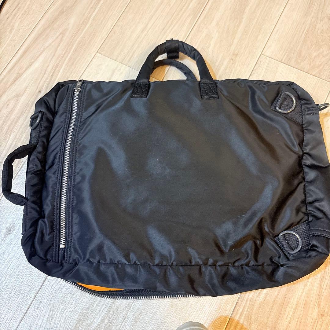 PORTER ポータータンカー ブリーフケースリュック黒ナイロン A4・PC