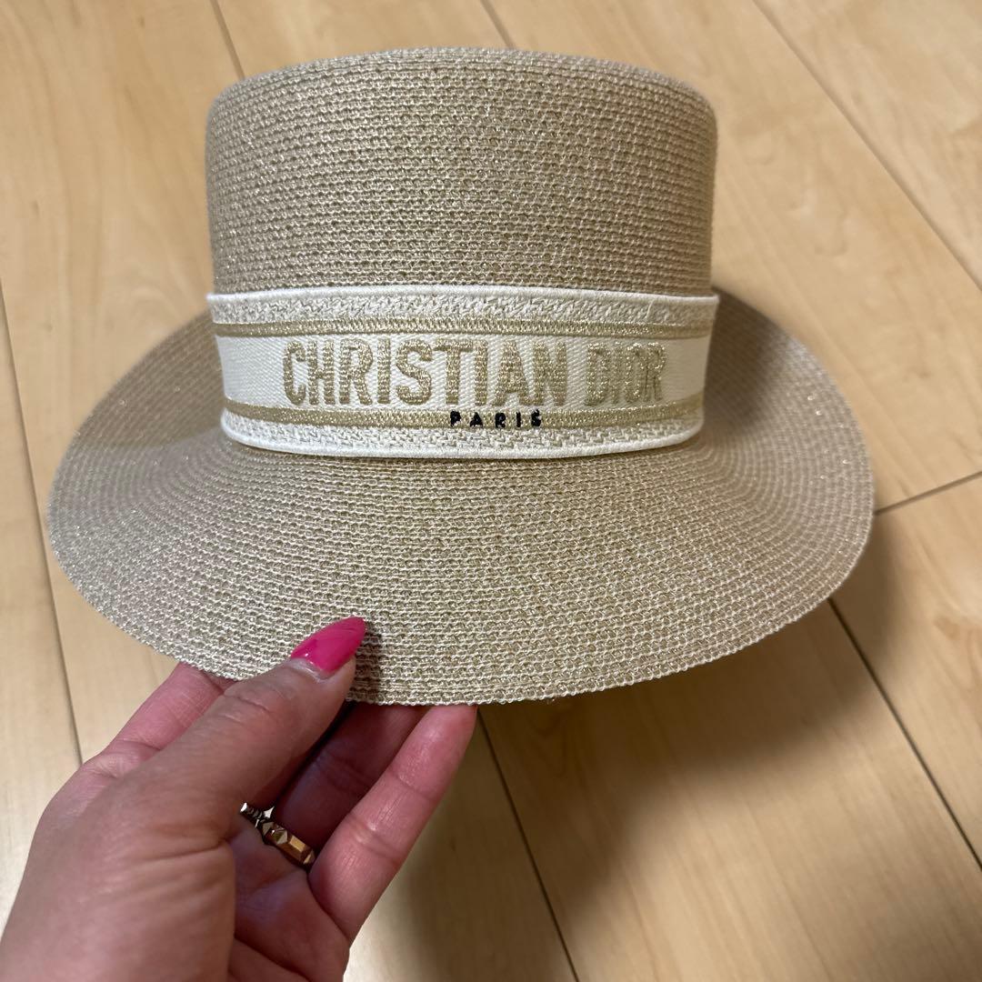 新品未使用　Christian Dior ストローハット
