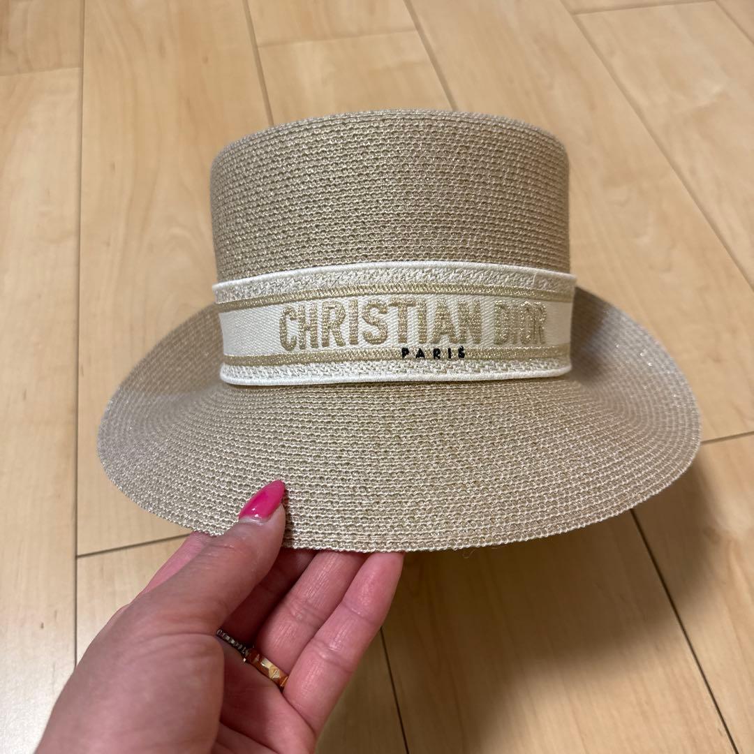 新品未使用　Christian Dior ストローハット