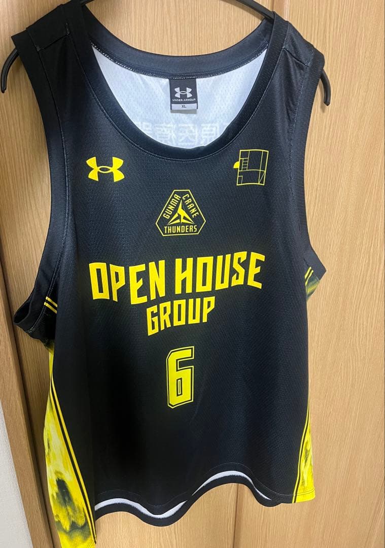 【中村拓人】 群馬クレインサンダース レプリカユニフォーム ホーム＋タオルセット