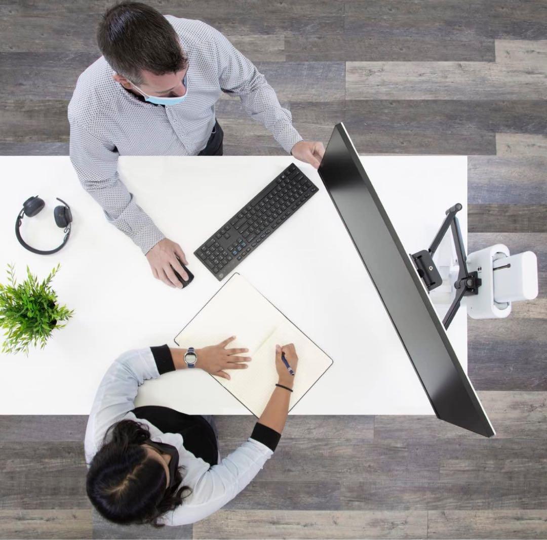 本日売切！ERGOTRONエルゴトロンTRACEトレースモニターマウントホワイト