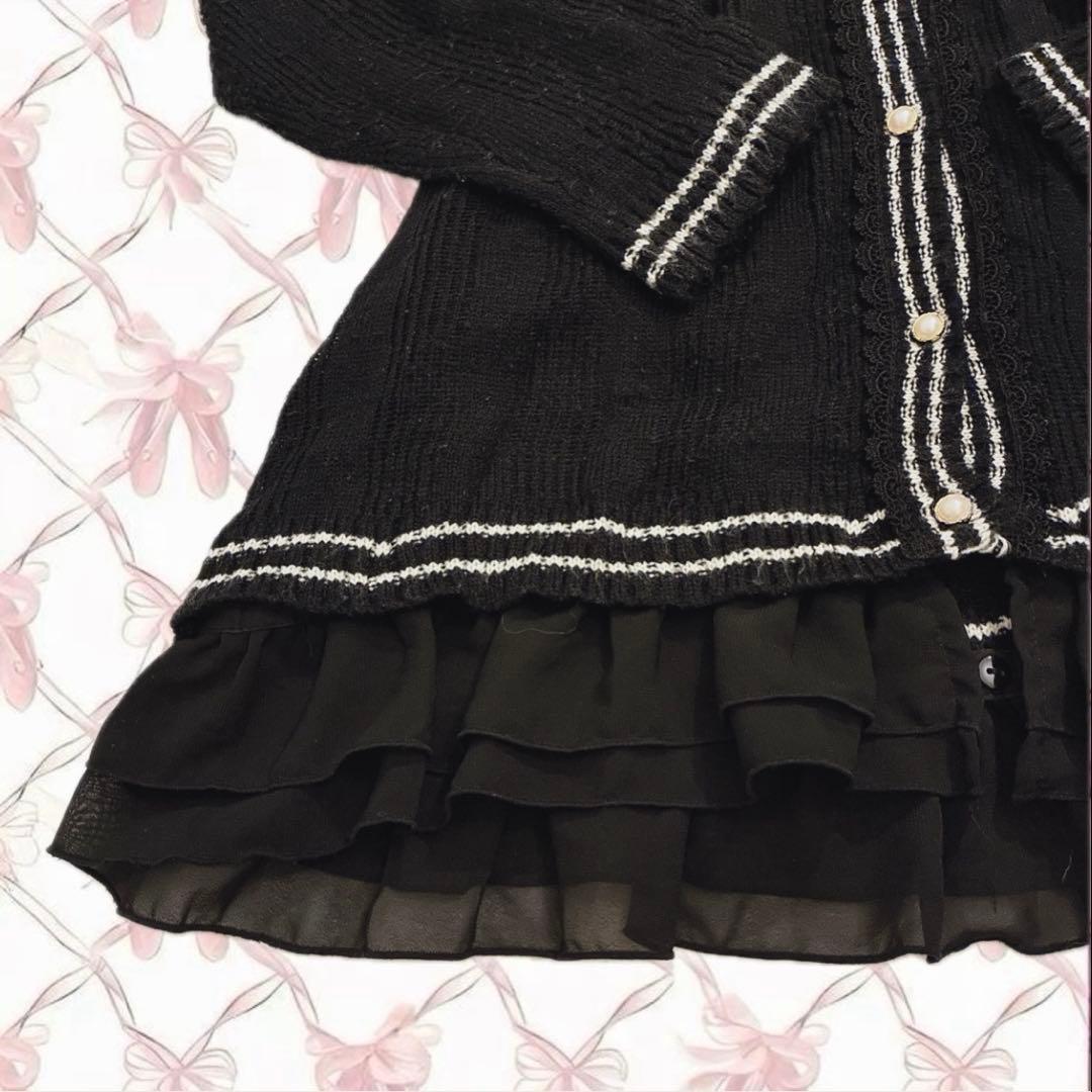 axes femme セット売 姫カジ ビッグリボン グランジ ダークコア 平成