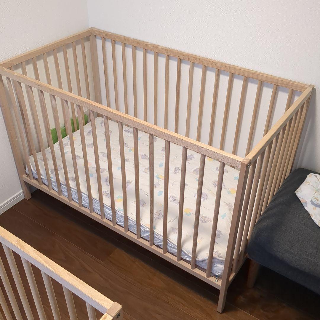 【Takaさん】SNIGLAR スニークラル ベビーベッド 60x120 cm