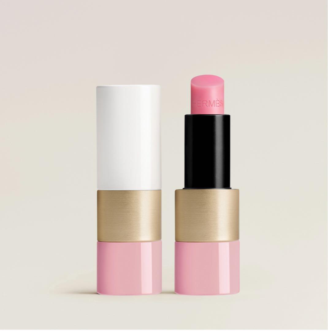 HERMES コスメ3点セット フェイスパウダー、ルージュ、リップバーム