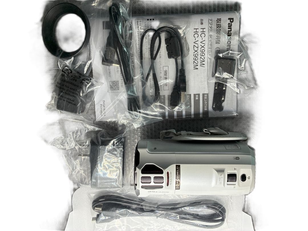 新品同様Panasonic パナソニック HC-VZX992M 4Kビデオカメラ