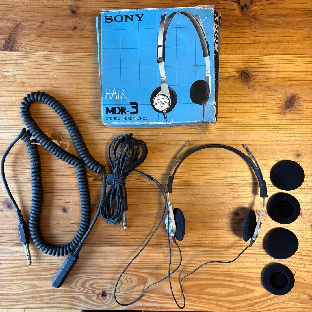SONY MDR-3 ヘッドホン　動作◎