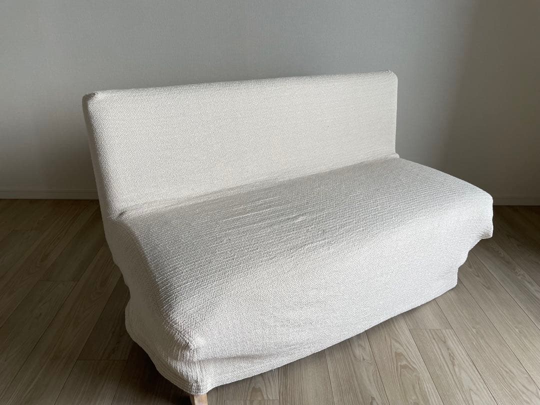 【週末限定価格】unico MANOA ベンチバックレスト ベージュ ソファ