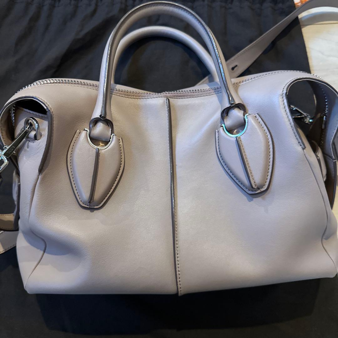 【sakura】TOD'Sバッグ　D-STYLING スモール　ベージュ
