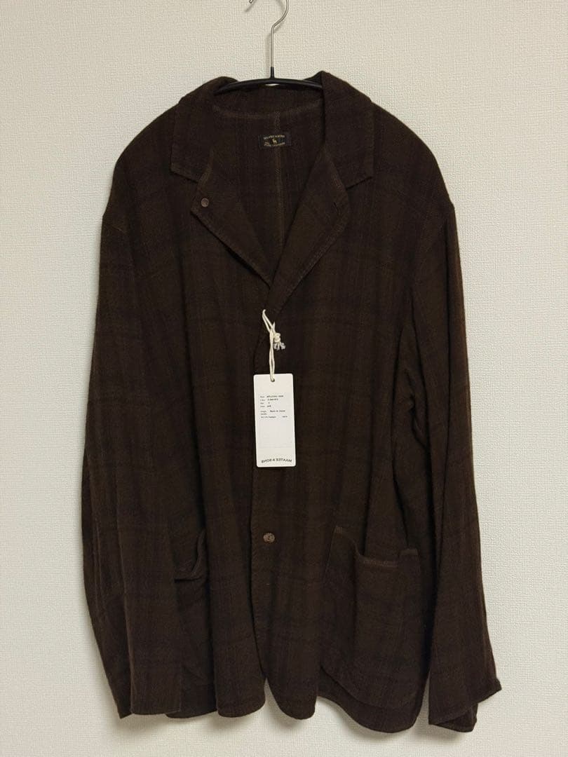 MAATEE&SONS 25AW別注カシミヤネル折って折ってJacketサイズ3