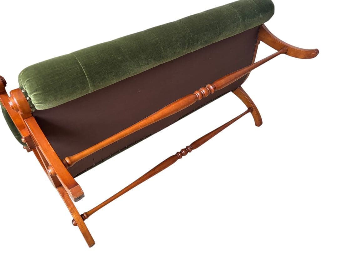 横浜ダニエル Daniel クラシックソファ 2人掛け グリーン