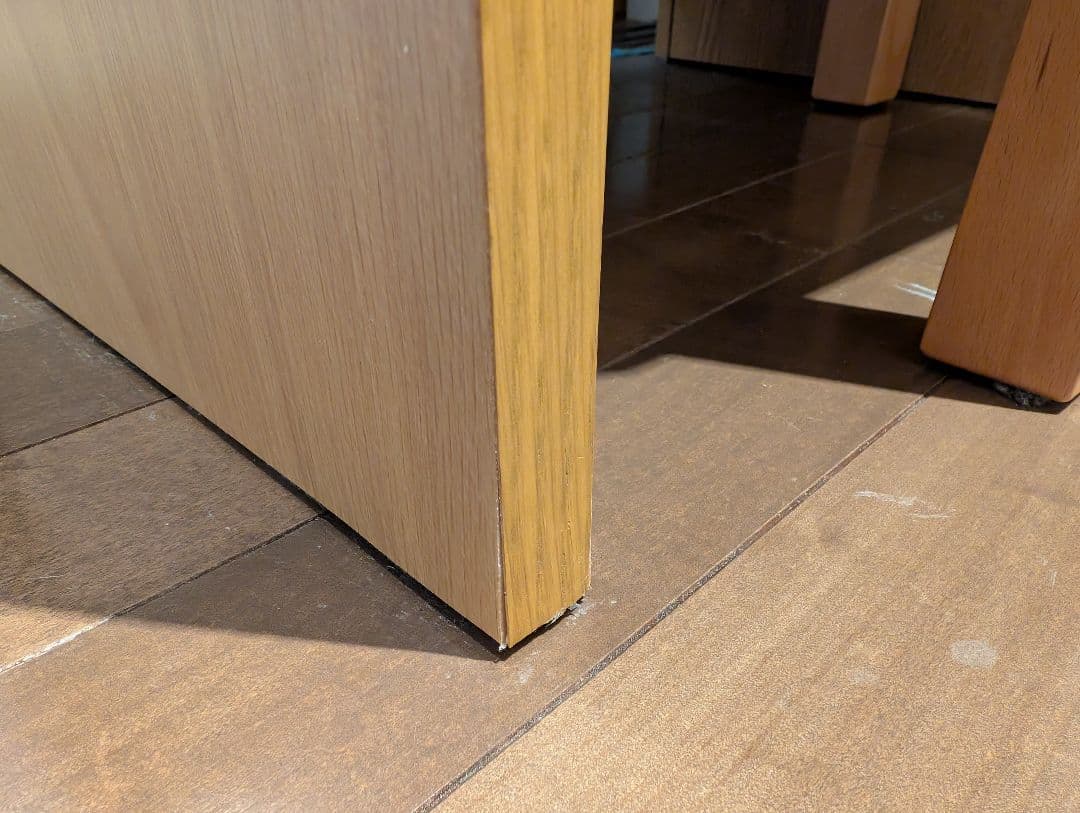 2/13迄の出品 FLYMEe オーク材ドレッサー・鏡台 スツール付き